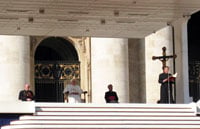 His Holiness Pope Benedict XVI at the Basilica of Saint Peter