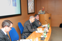 NDC Commandant, LtGen Arne B&aring;rd DALHAUG, welcomes participants in the workshop.