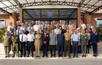 GFOAC 2010-1 participants with NDC Commandant and senior Officers at the NATO Defense College