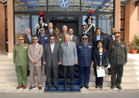 LtGen Wolf-Dieter Loeser along with NDC senior Officers and Officials with Kuwaiti delegation headed by Sheikh Thamer Al-Sabah