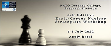 4th Edition of the Early-Career Nuclear Strategists' Workshop
6-8 July 2022
Call for Applications