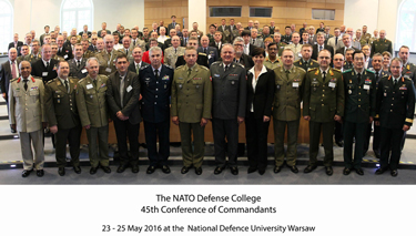 Participants to the 45th Conference of Commandants
