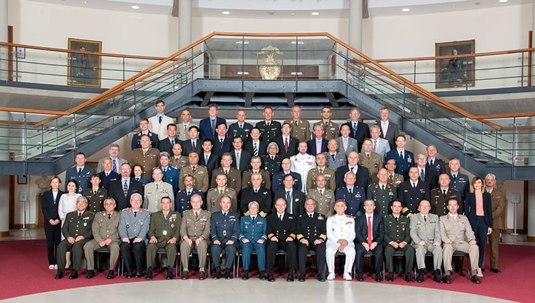  Participants to the 46th Conference of Commandants at the Defence Academy of the United Kingdom
