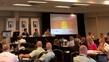  14th Annual Kingston Conference on International Security (KCIS)<br>
(Photo courtesy of the NATO Canada Association https://twitter.com/NATOCanada )