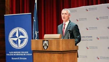  NATO Secretary General speaks at the University of Toronto's Massey College 