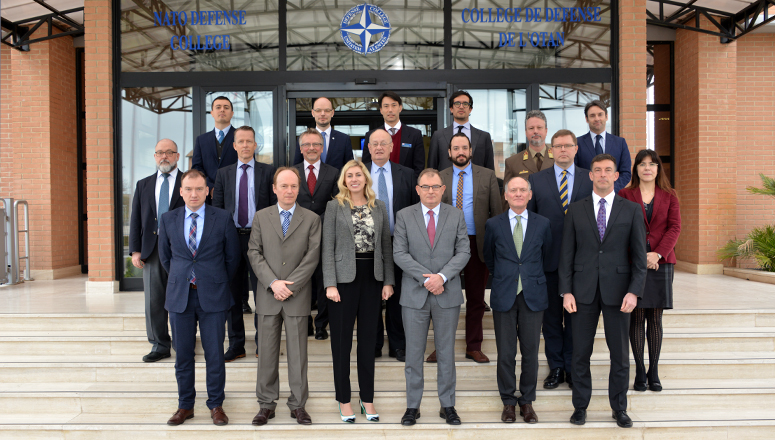 Participants to the Expert Seminar “NATO@70: The Way Forward” at the NATO Defense College