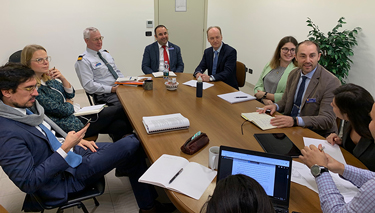  Round-table with Eisenhower Fellow Dr Giray Sadik