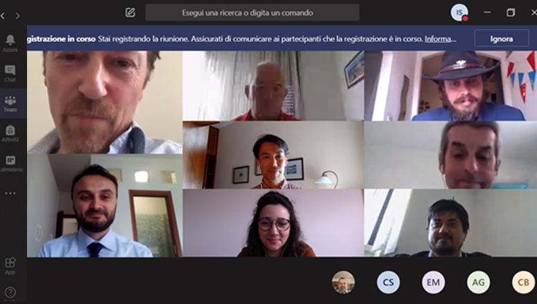 Participants to the (virtual) Research meeting