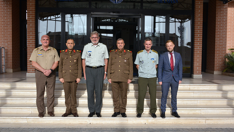 Iraqi National Defense College delegation at the NATO Defense College