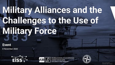  The NDC co-hosts an annual workshop on ‘Military Alliances and the Challenges to the Use of Military Force’