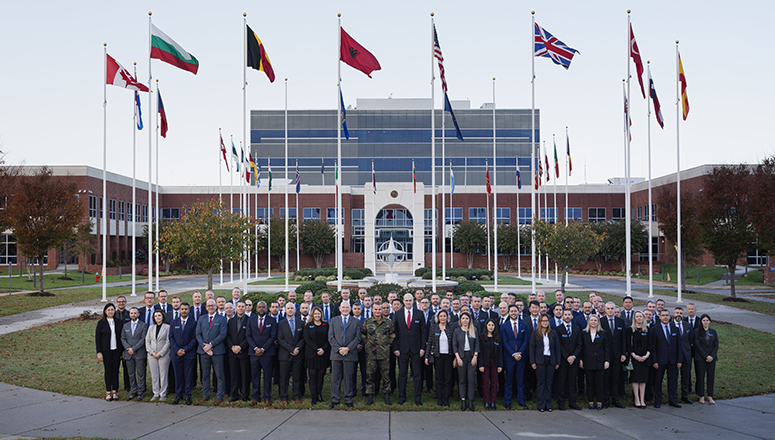 Senior Course 141 at Allied Command Transformation (Photo courtesy of ACT)