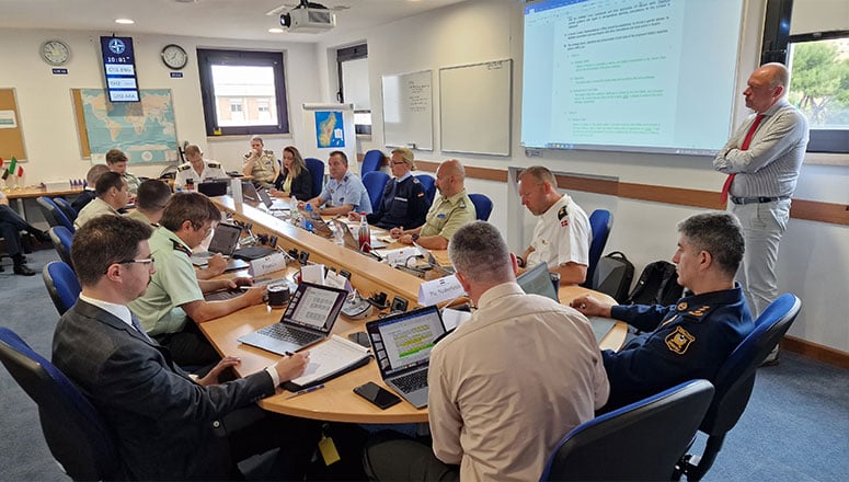 Course Members participating in Working Group sessions