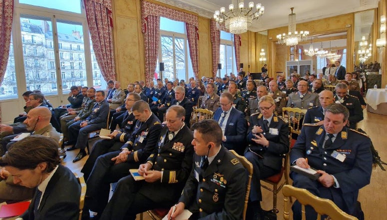 SC 142 Course Members during the presentations