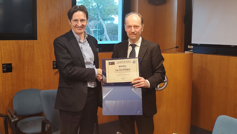 Appointment of Professor Mark Alan Webber as Non-Resident Associate Fellow at the NATO Defense College