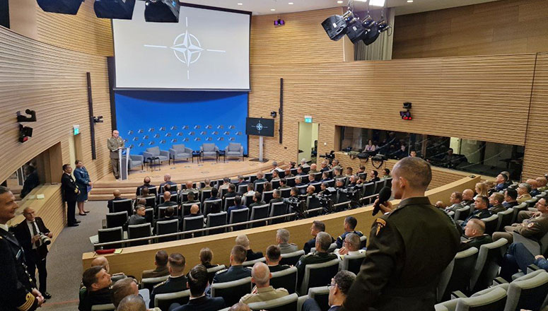 A Course Member during a Q&A session 