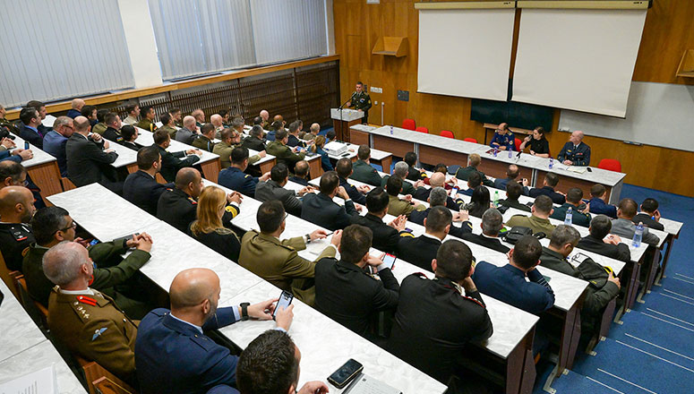 Discussion with Lieutenant General Ľubomír Svoboda and Ms Jana Kotorova