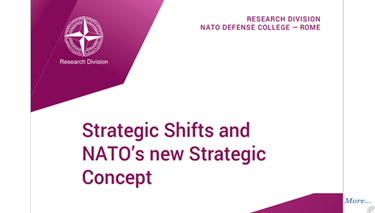 Strategic Shifts and NATO’s new Strategic Concept