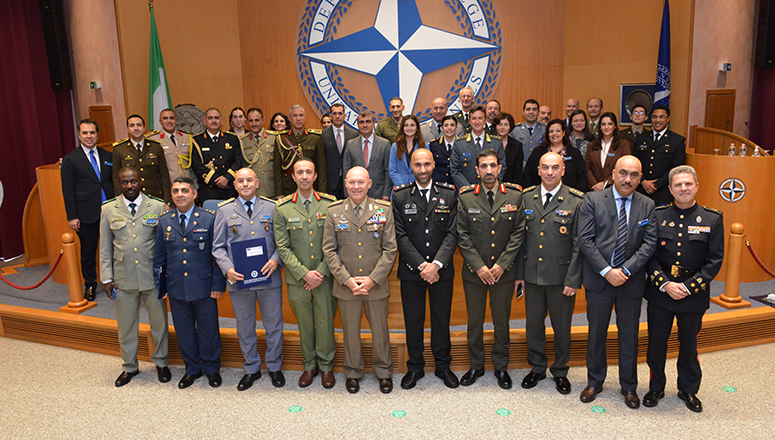 NRCC-28 Course Members, Faculty and Staff with Ambassadors and distinguished guests