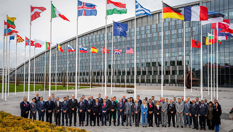 NRCC 28 group photo at the NATO Headquarters