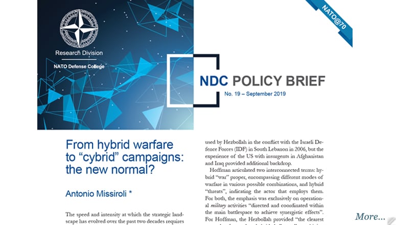 NDC Policy Brief 19-19
