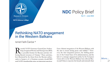 Rethinking NATO engagement in the Western Balkans