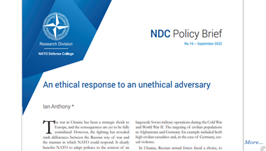An ethical response to an unethical adversary