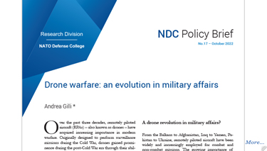 Drone warfare: an evolution in military affairs
