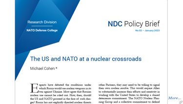 The US and NATO at a nuclear crossroads