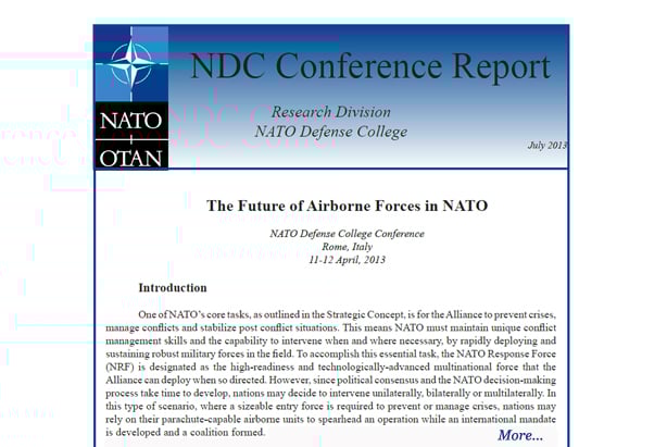 Research Division Report
