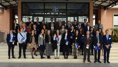  Participants to the Future Leaders’ Conference on “NATO and the New European Security Environment” at the NATO Defense College