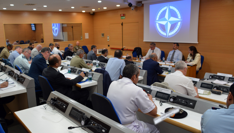 NATO Assistant Secretary General for Operations Mr John Manza addresses SERC 8 participants