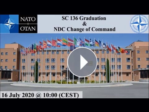SC 136 Graduation Ceremony and NDC Change of Command