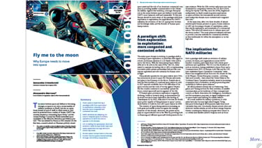 Fly me to the moon - Why Europe needs to move into space