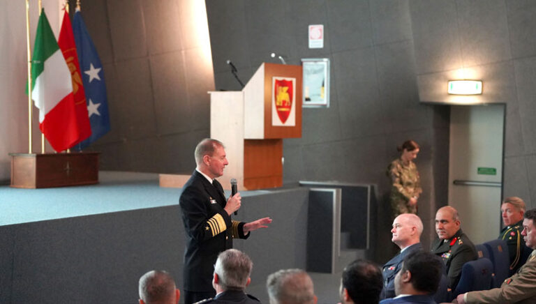 Opening remarks by COM JFC Naples Admiral S.B. Munsch