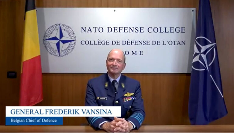 Interview with Belgian Chief of Defence General Frederik Vansina